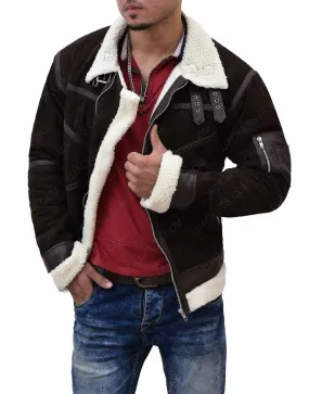 50 Cent Shearling Jacket From Power - Ujackets