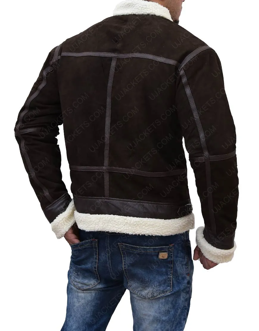 50 Cent Shearling Jacket From Power - Ujackets