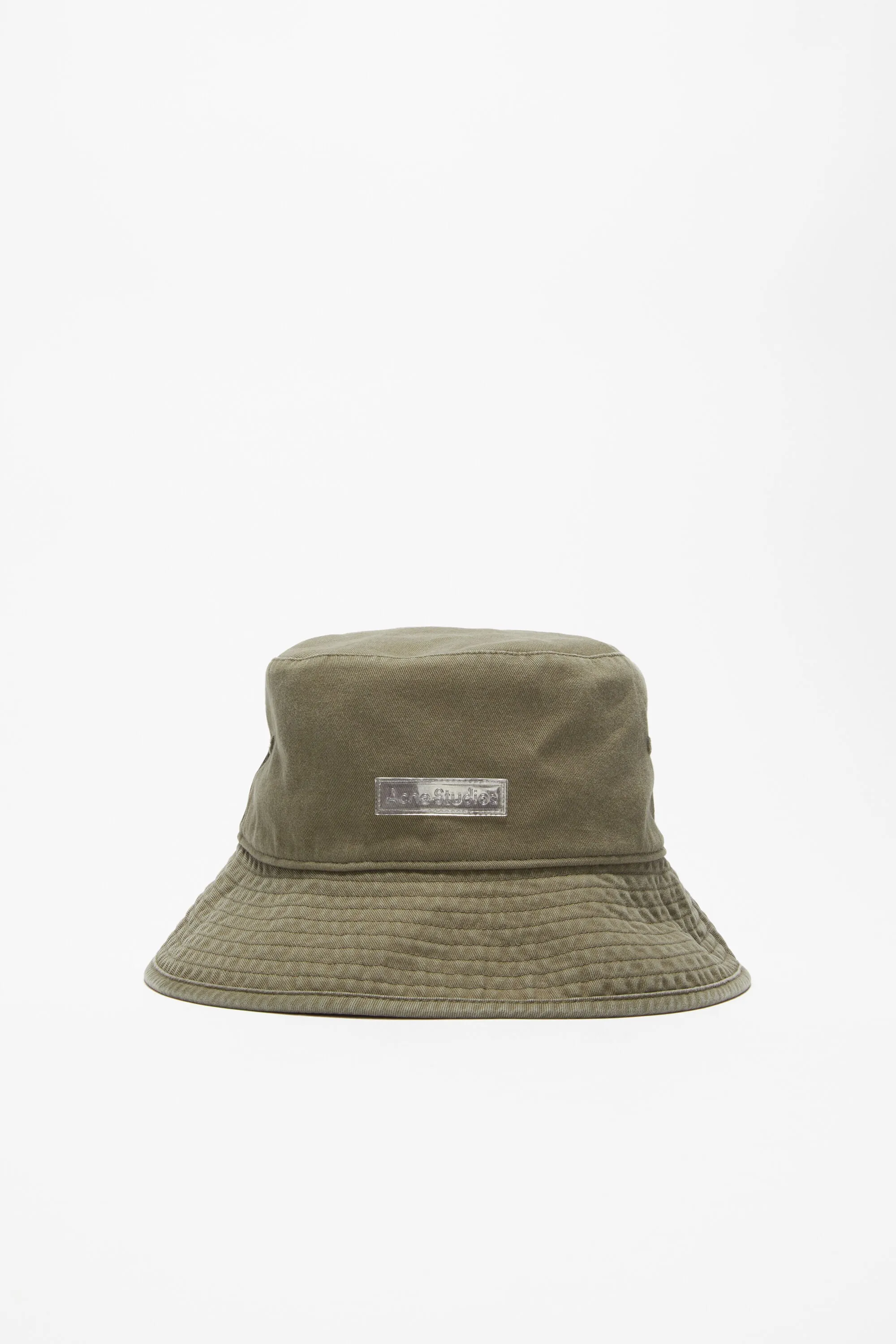 Acne Studios Twill Bucket Hat (Khaki Green)