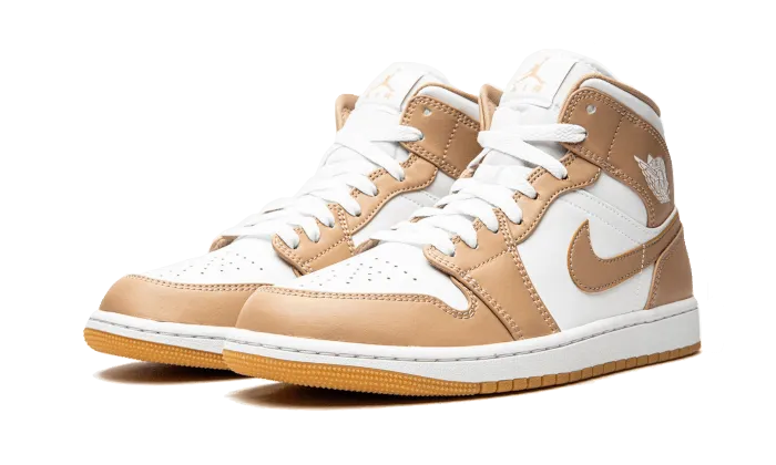 Air Jordan 1 Mid Tan Gum