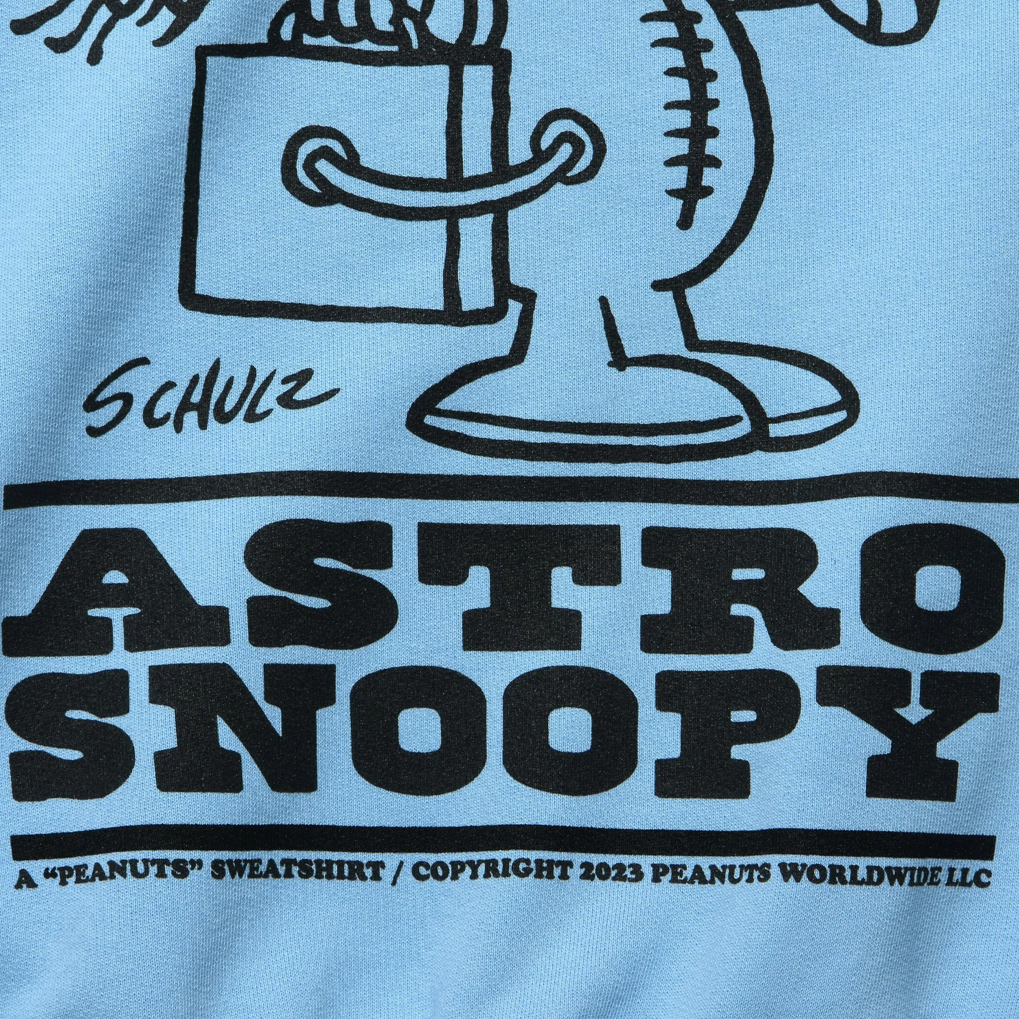 Astro Snoopy Sweatshirt - Byzantine Blue