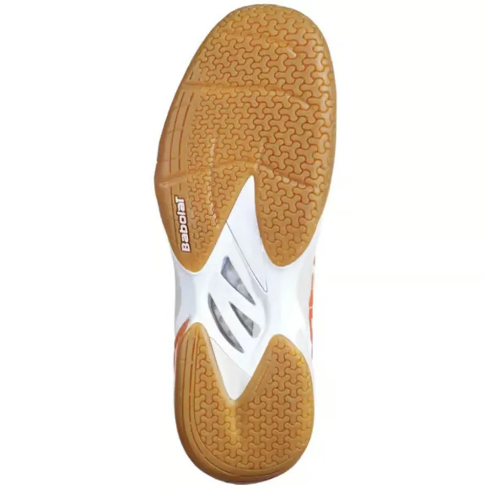 Babolat Men's Shadow Tour Badminton Shoe (White/Light Grey)