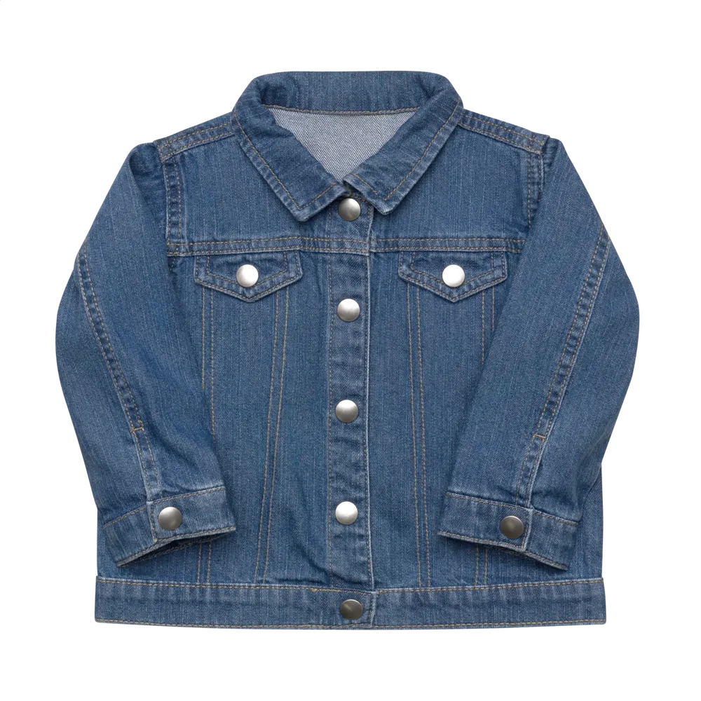 Baby Organic Denim Jacket | Babybugz BZ53