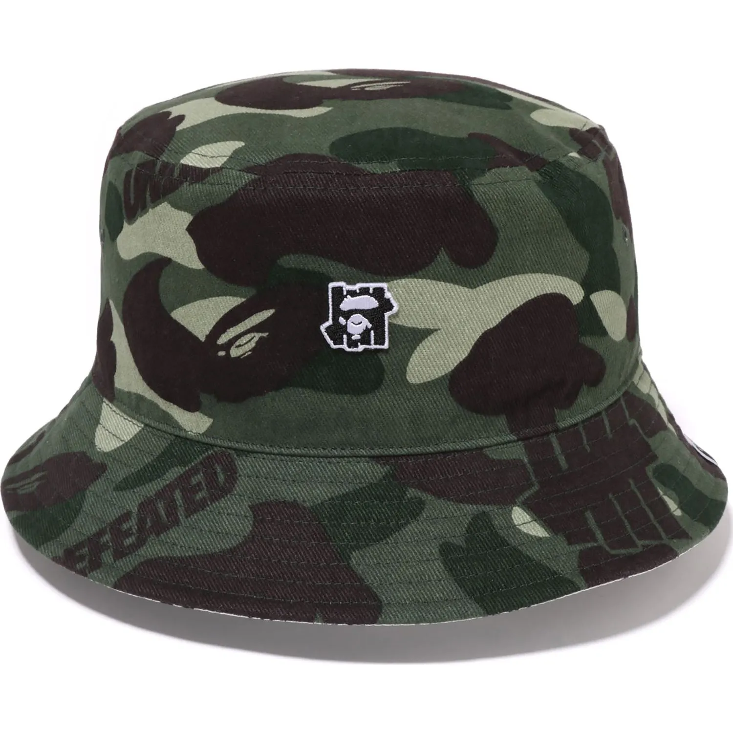 BAPE X UNDEFEATED BUCKET HAT MENS