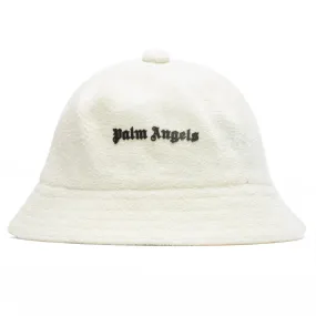 Bouclè Bucket Hat - Off White