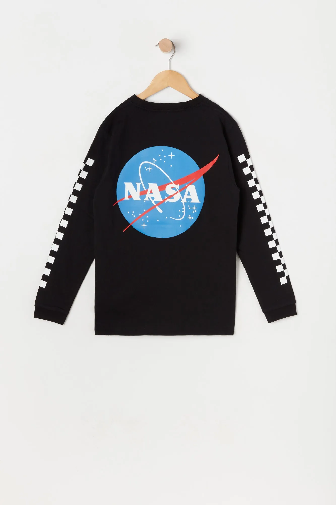 Boys Nasa Graphic Long Sleeve Top