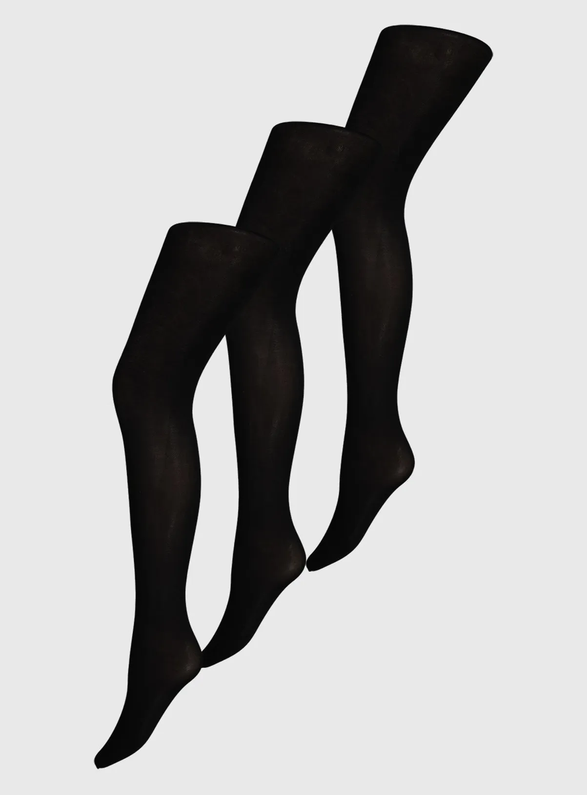 Buy Black 80 Denier Opaque Tights 3 Pack L | Tights | Tu