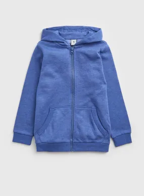 Buy Blue Zip Through Hoodie 13 years | Jumpers and hoodies | Tu