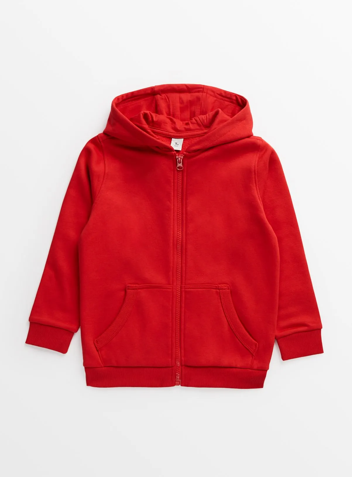 Buy Red Zip-Through Hoodie 8 years | Jumpers and hoodies | Tu