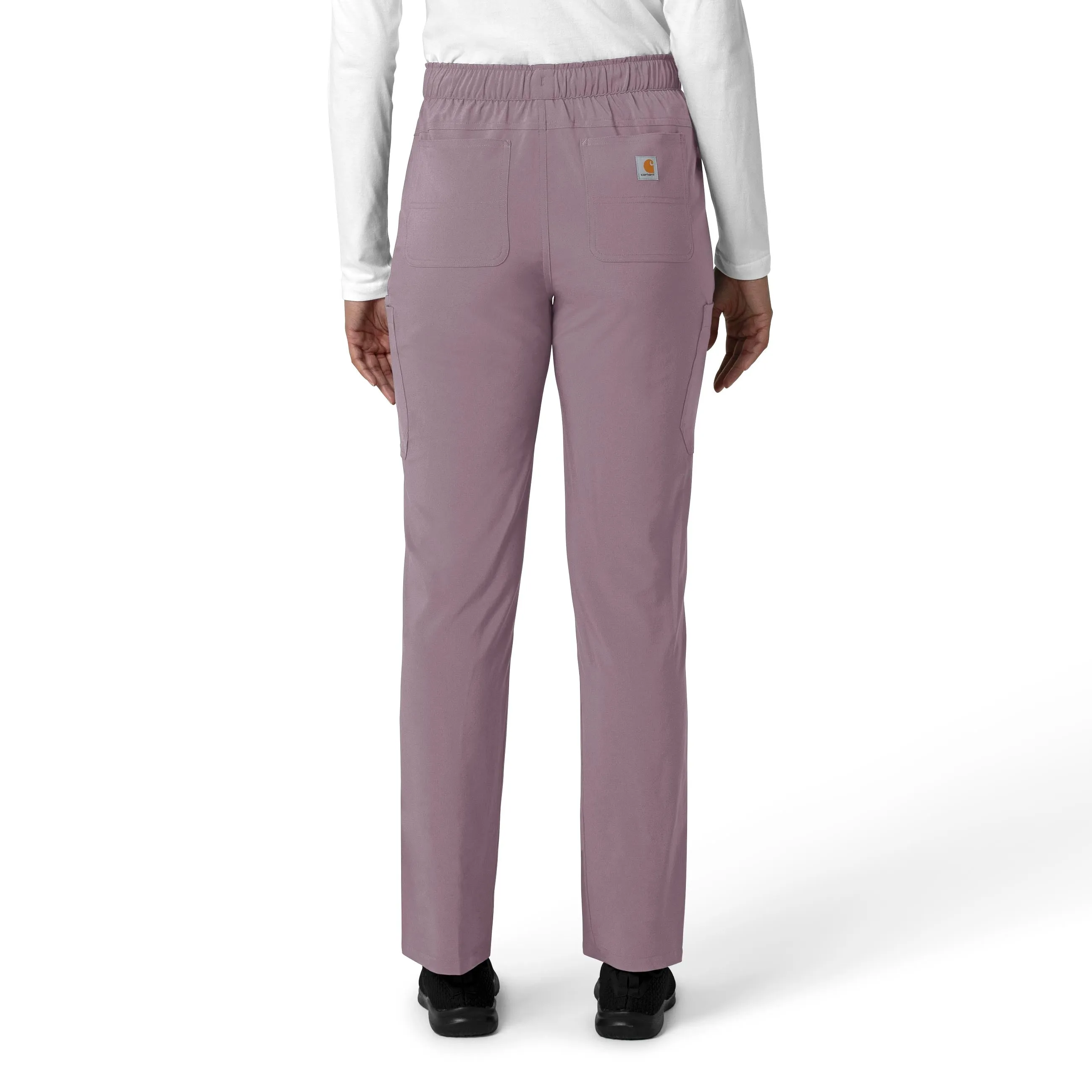 Carhartt Force Cross-Flex Women's Straight Leg Cargo Scrub Pant - Lavender Mist