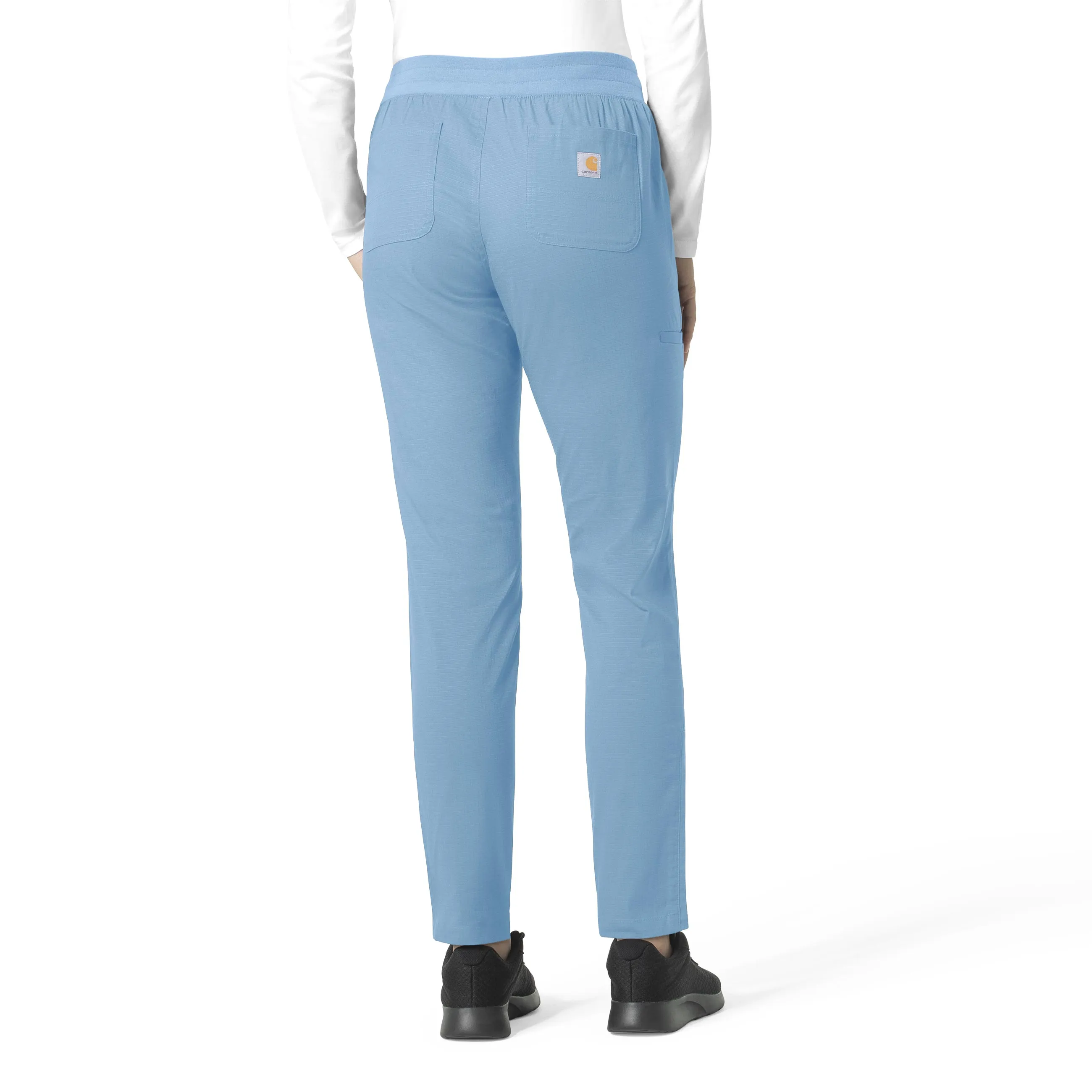 Carhartt Rugged Flex Ripstop Women's Utility Cargo Scrub Pant - Azure Blue