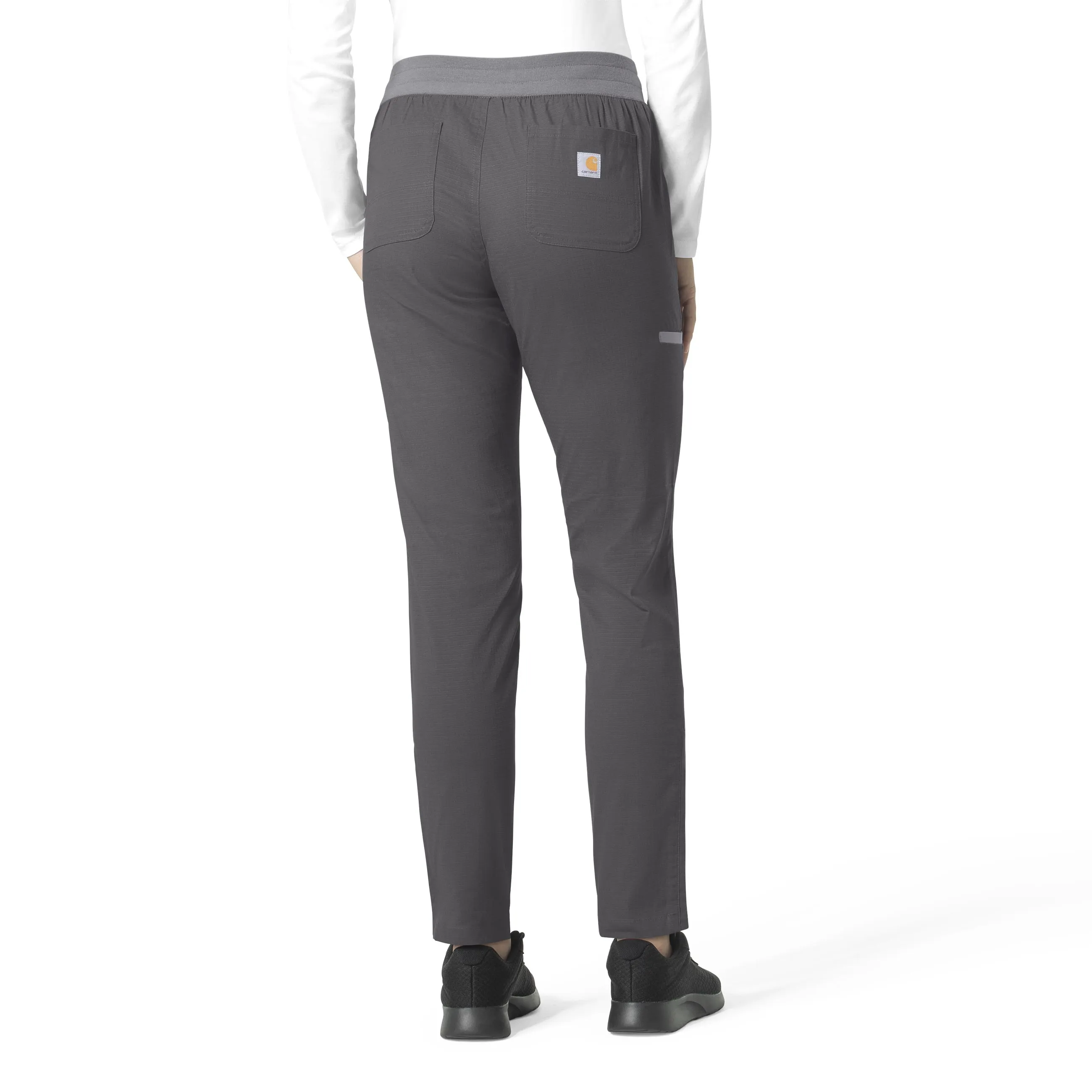 Carhartt Rugged Flex Ripstop Women's Utility Cargo Scrub Pant - Dark Pewter