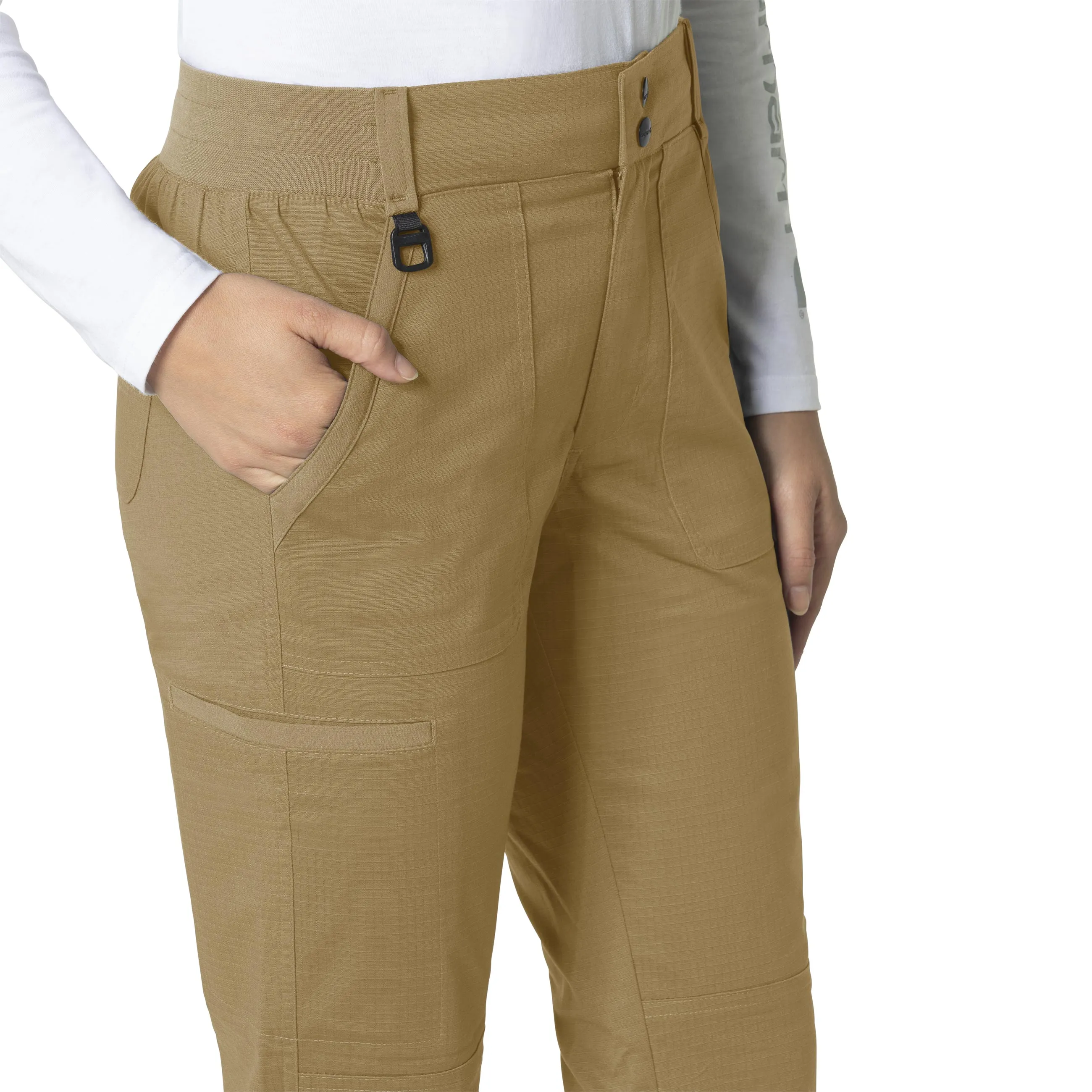 Carhartt Rugged Flex Ripstop Women's Utility Cargo Scrub Pant - Dijon