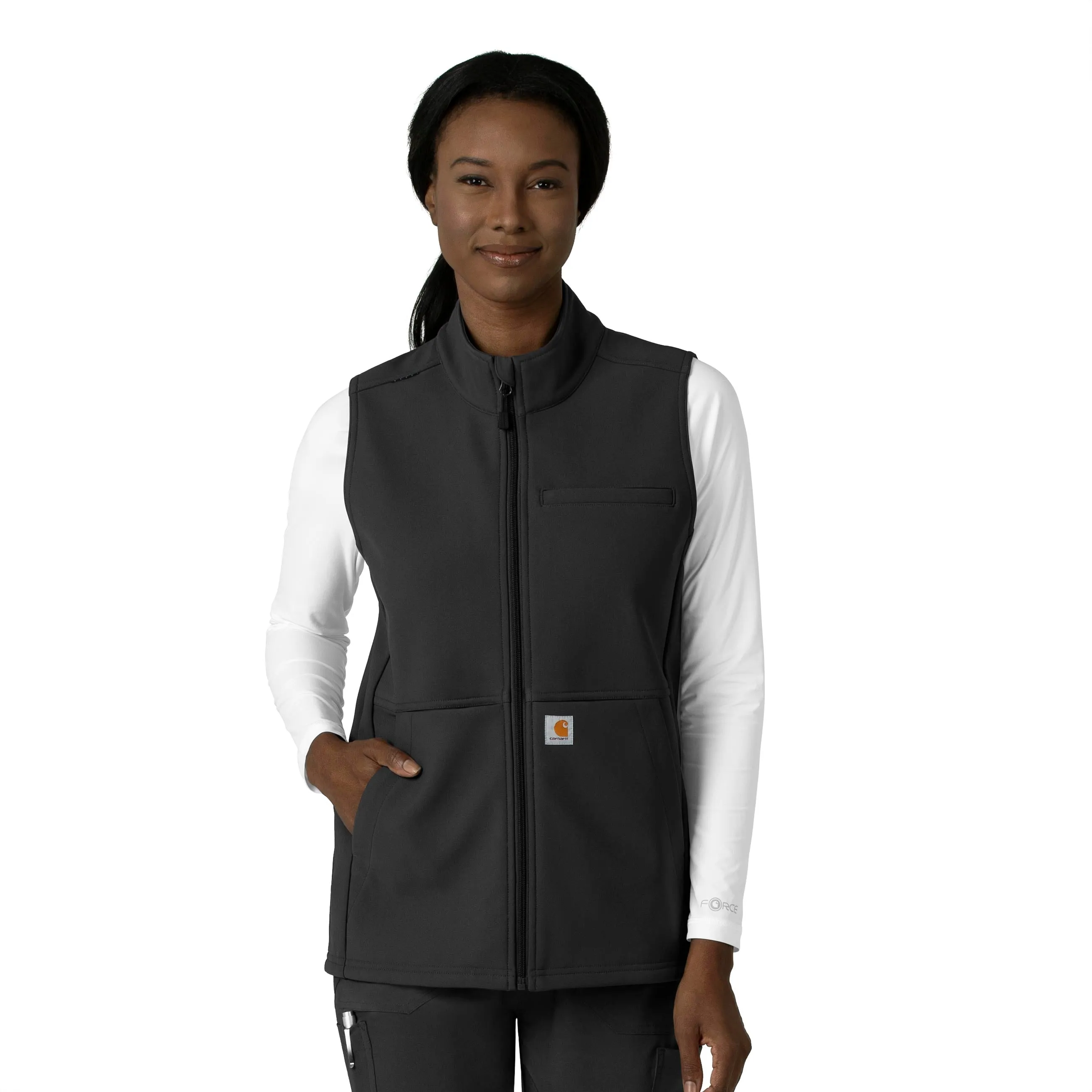 Carhartt Rugged Flex Women's Bonded Fleece Vest - Black