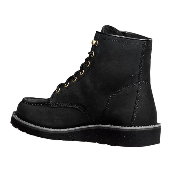 Carhartt Women’s 6″ Moc Toe Wedge Black Boot