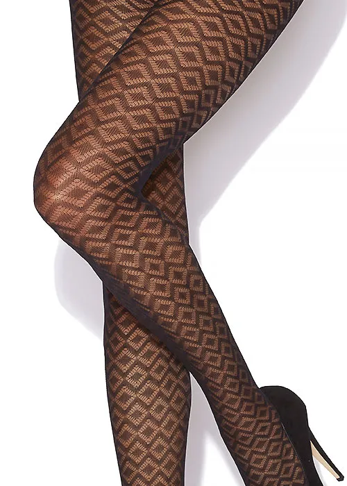 Charnos Mesh Diamond Tights ()