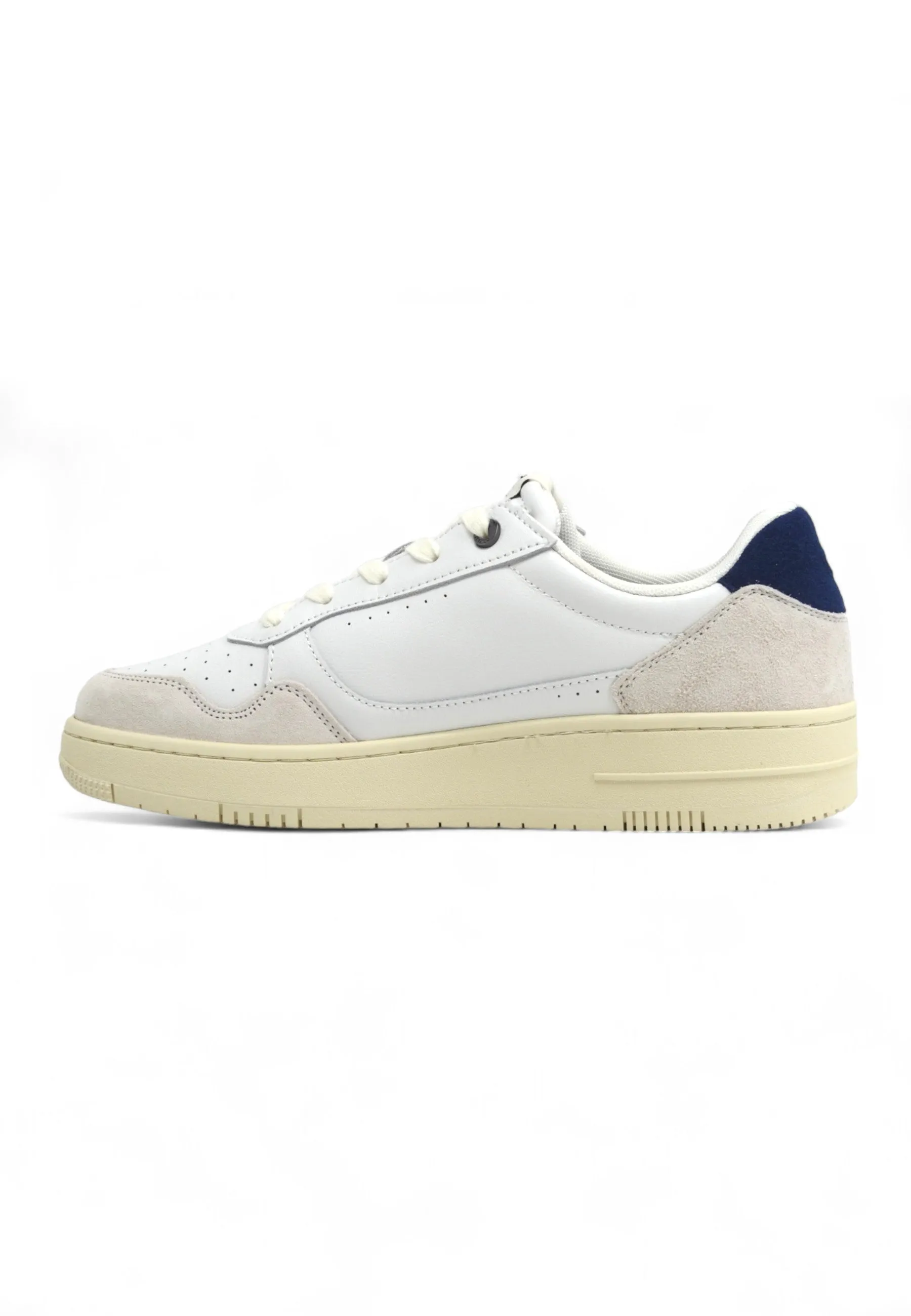 COLMAR Retro Suede Sneaker Uomo White Dark Denim AUSTIN LOOK 033