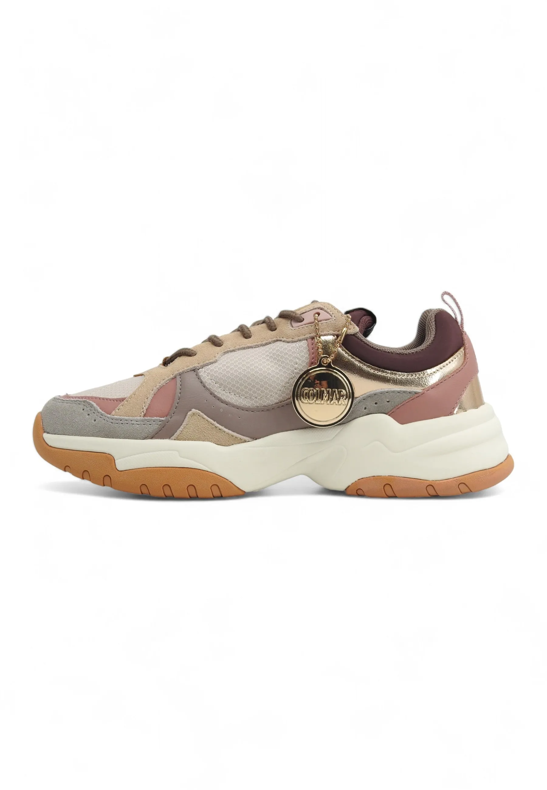 COLMAR Running Suede Sneaker Donna Beige Multi TESS WONDER 097