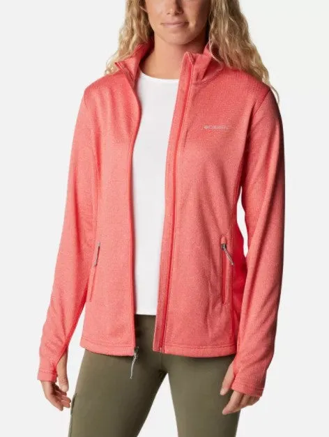 Columbia Womens Park View Grid Fleece Full Zip