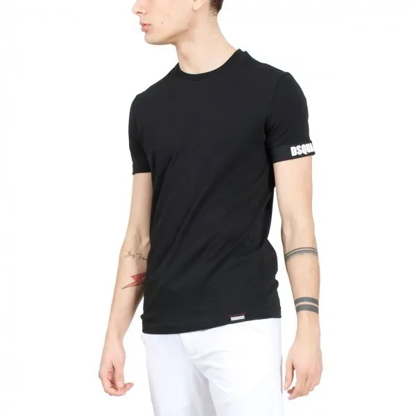 D SQUARED2  |Plain Cotton Logo Luxury T-Shirts