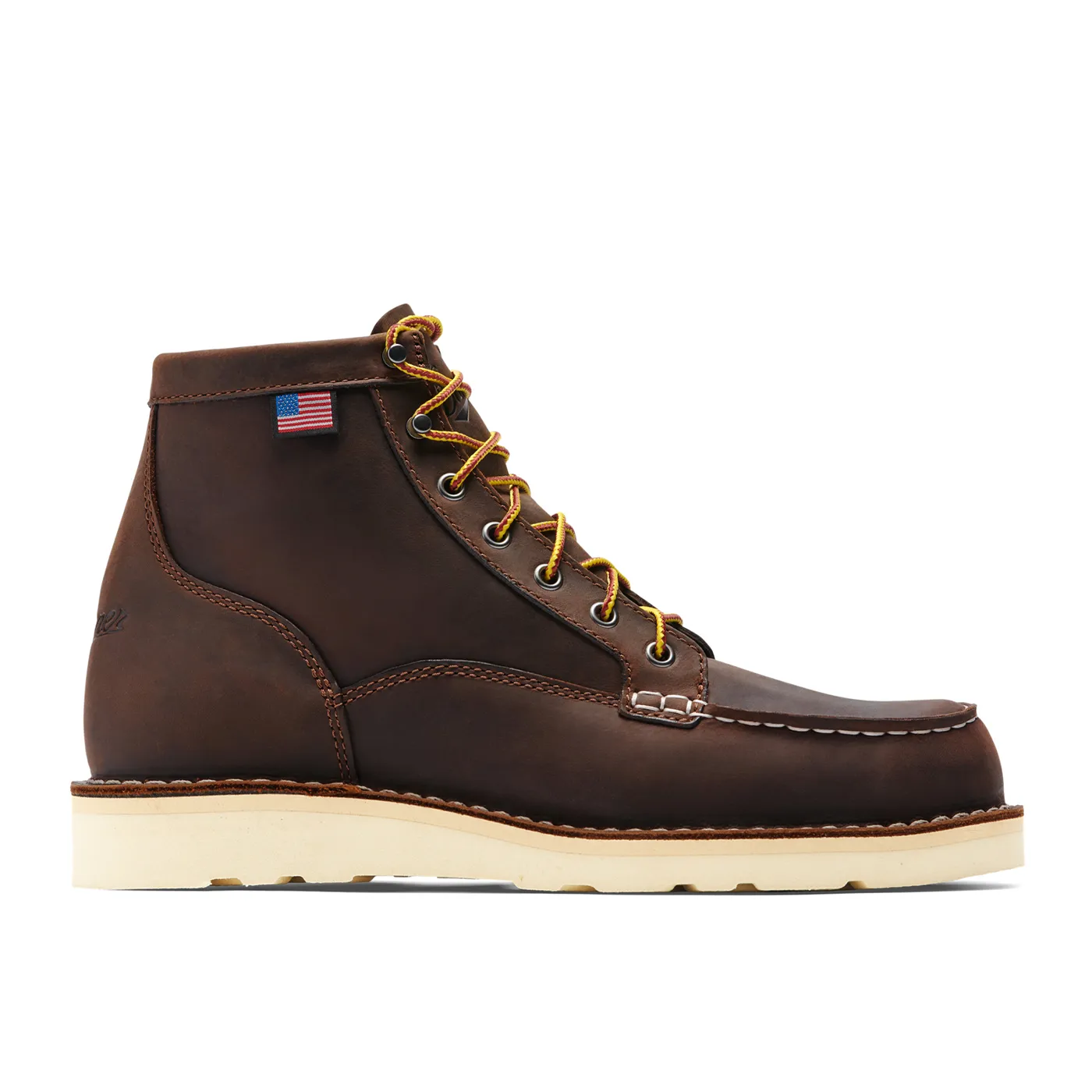 DANNER BULL RUN MOC TOE BOOT BROWN