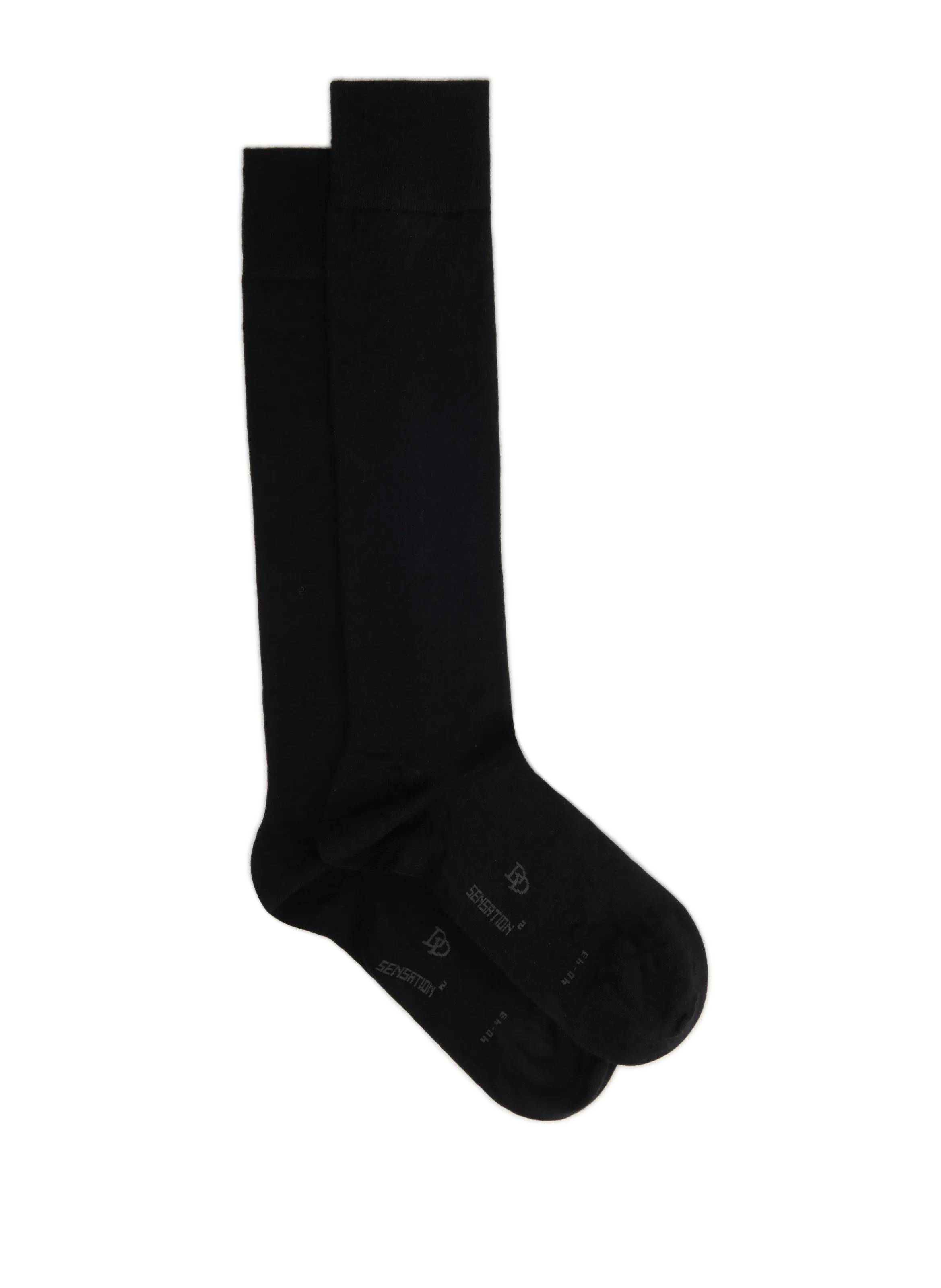 DORÉ DORÉ  Wool and cotton socks  - Black