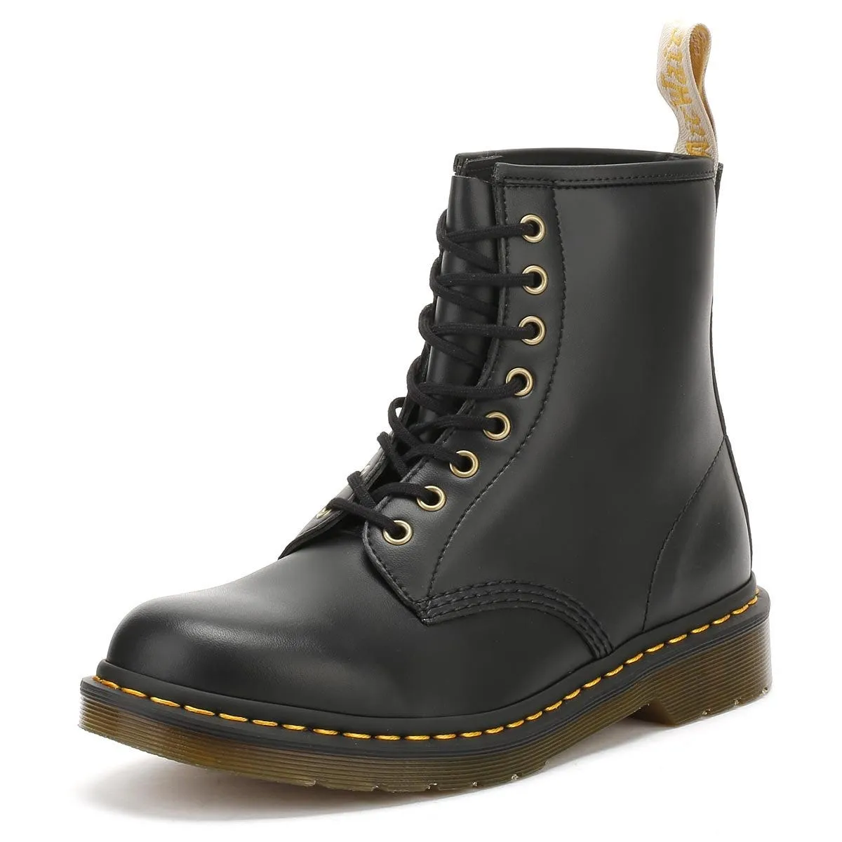 Dr. Martens 1460 Vegan Felix Rub Off Womens Black Boots