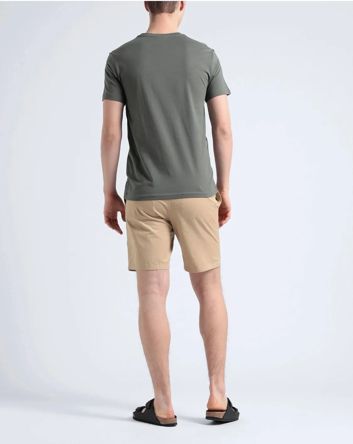 EMPORIO ARMANI  |Crew Neck Cotton Short Sleeves Logo Crew Neck T-Shirts