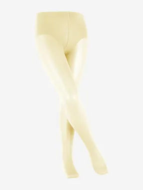 Falke Girls Pure Matt 30 Denier Tights in Ivory