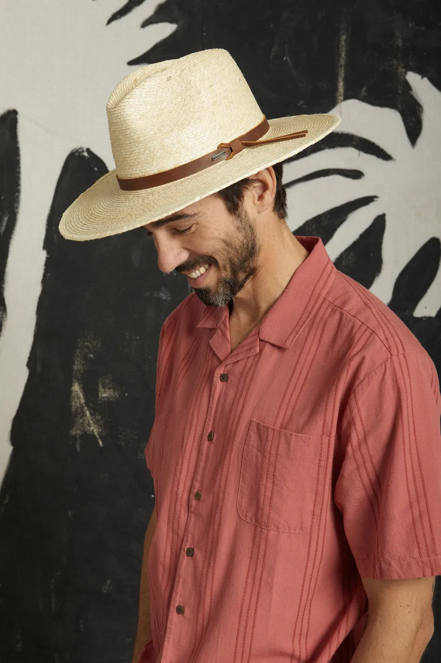 Field Proper Straw Hat - Natural/Brown