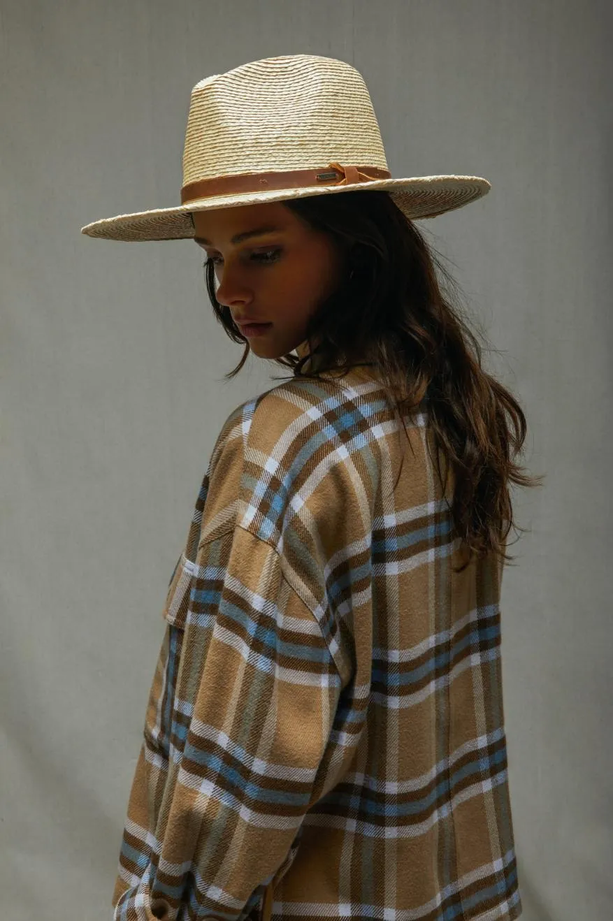 Field Proper Straw Hat - Natural/Brown