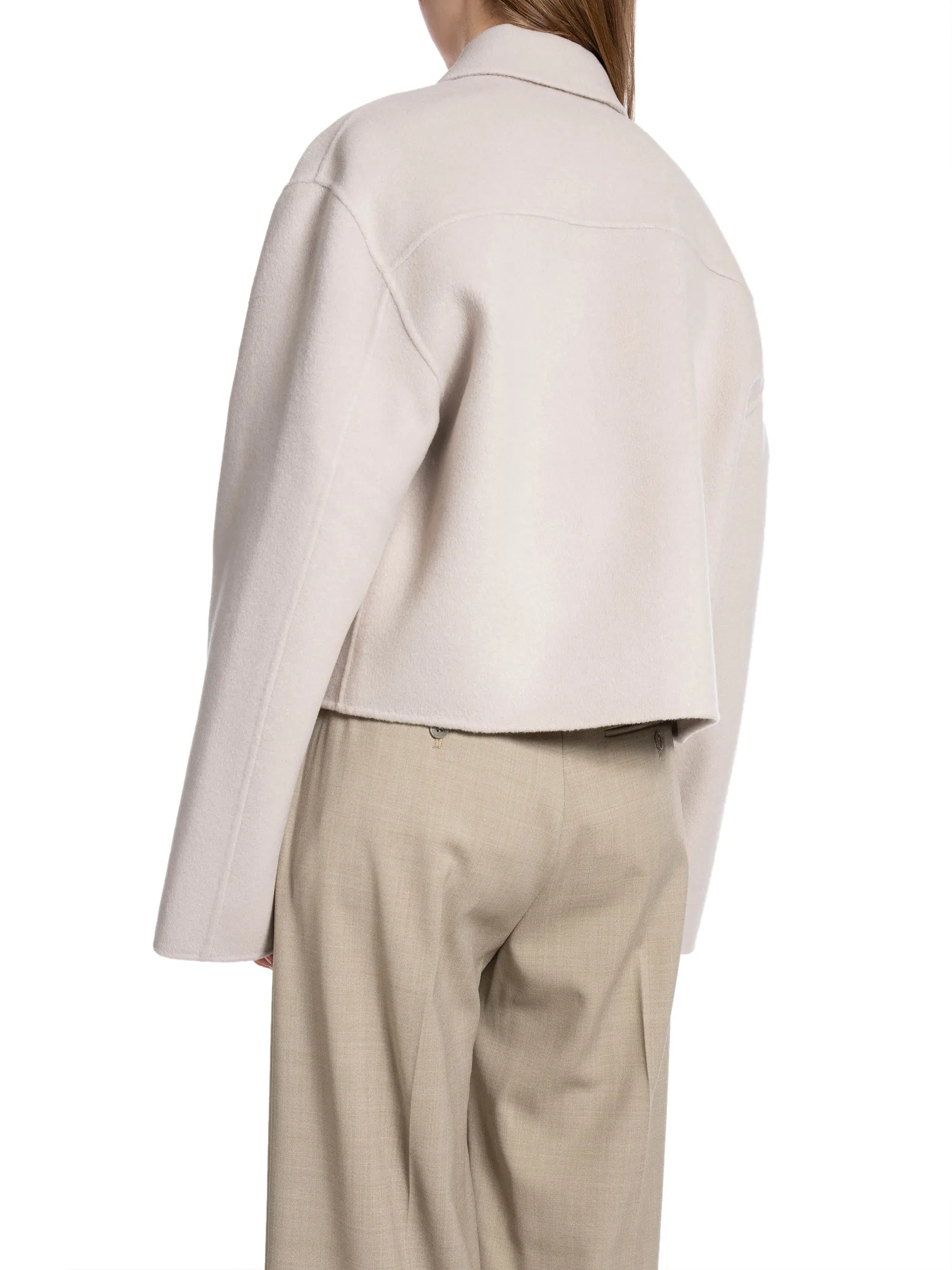 FILIPPA K JACKET SHORT WOOL CASHMERE MOUSS