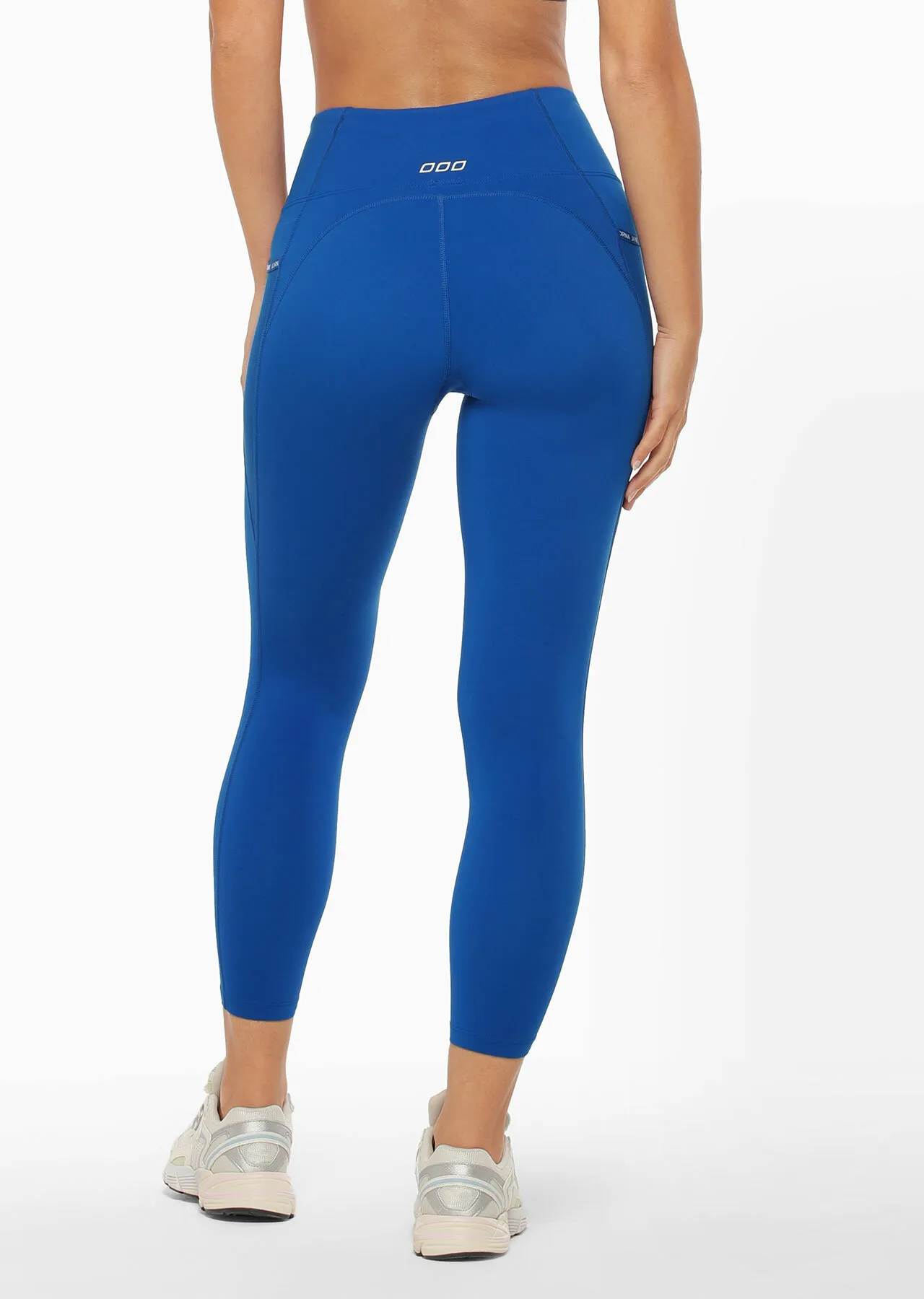 Get Physical No Chafe Ankle Biter Leggings | Blue | Tights and Leggings | Lorna Jane Australia