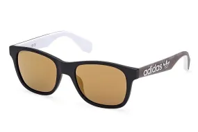 glasses adidas Originals OR0060 - 02G/Matte Black/Brown Mirror - men´s