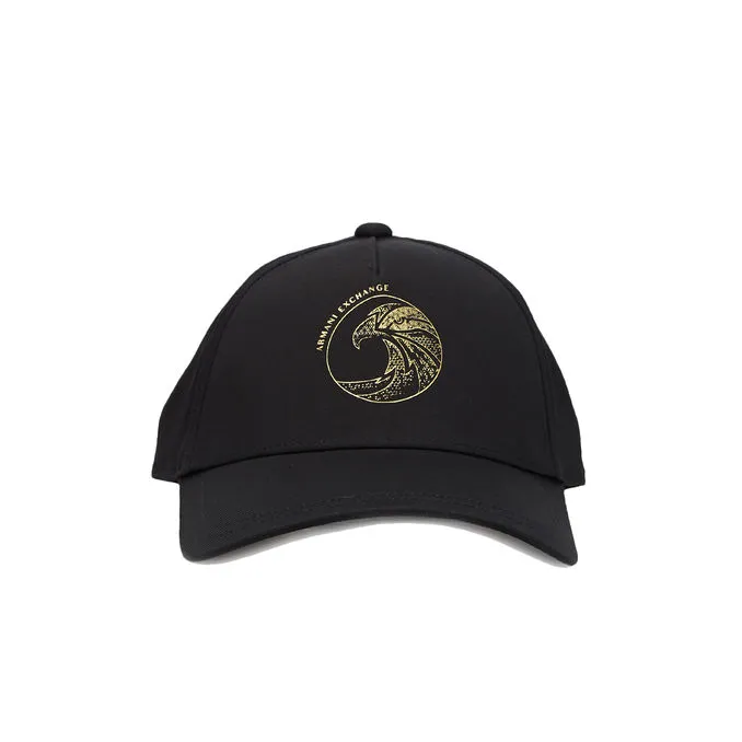 HAT EAGLE LOGO Man Black