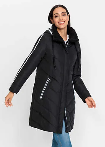 Heine Quilted Coat | Kaleidoscope