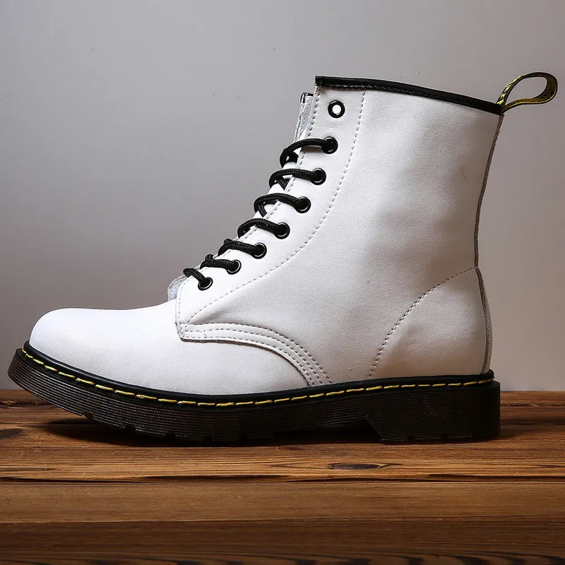 High Top White Ladies Knight Tide Boots Fashion