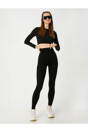 High Waist Basic Tights