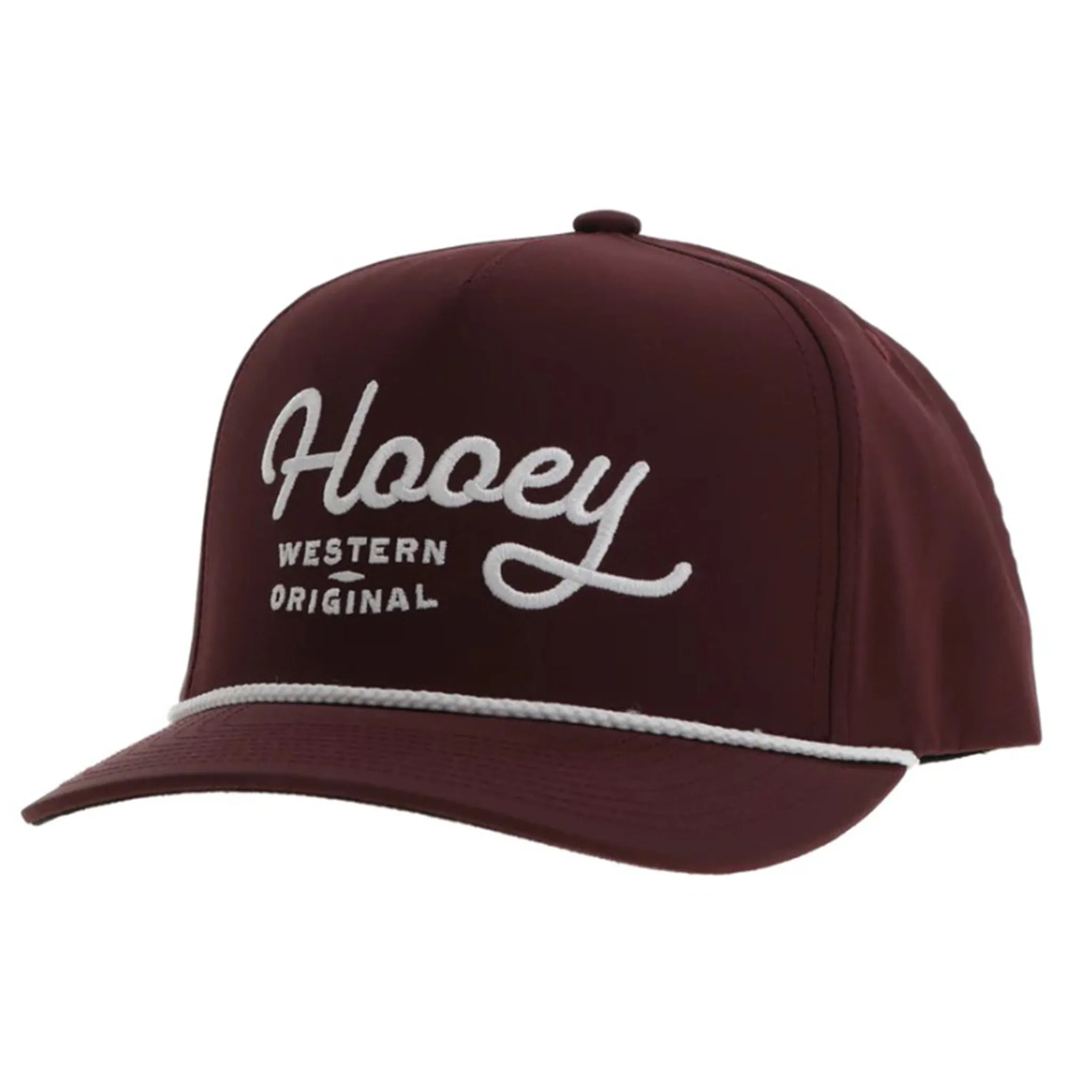 Hooey OG Maroon with White Hat