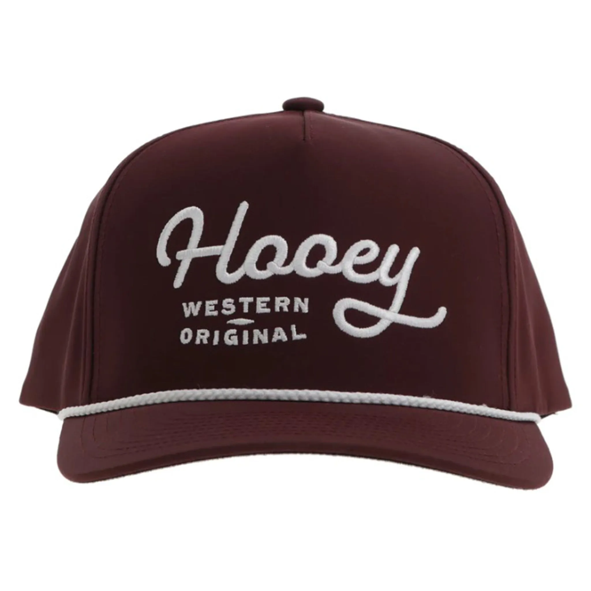 Hooey OG Maroon with White Hat