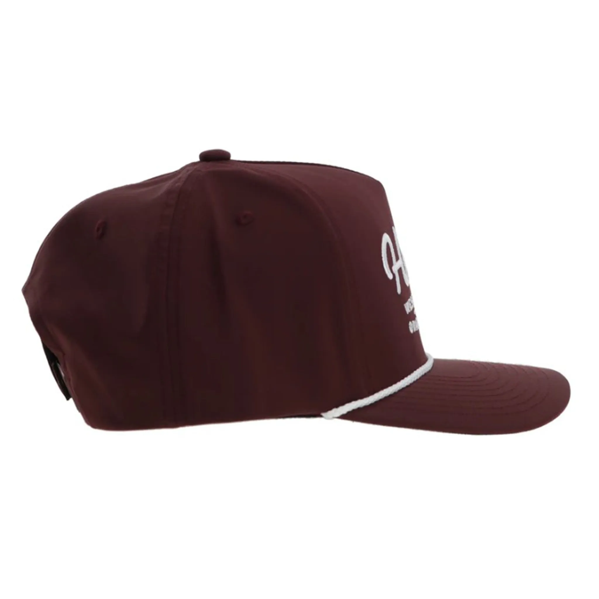 Hooey OG Maroon with White Hat