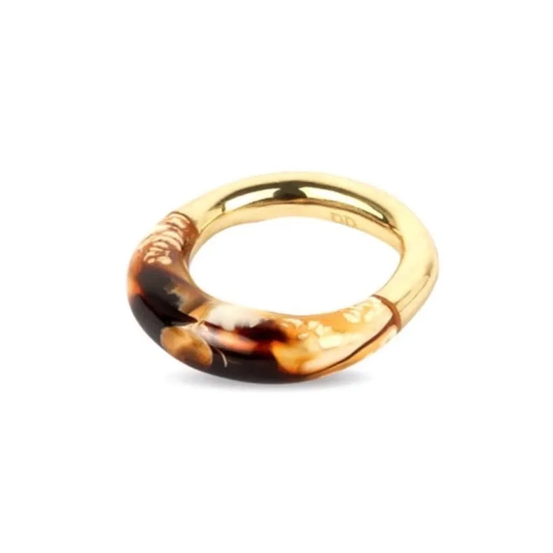 Horn Ring in Light Horn - Dinosaur Designs