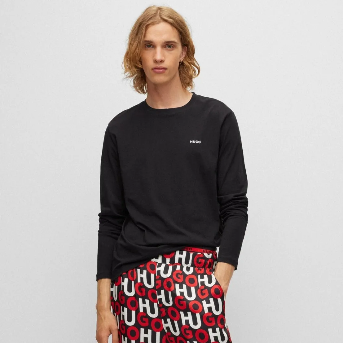 HUGO Long Sleeve T-Shirt