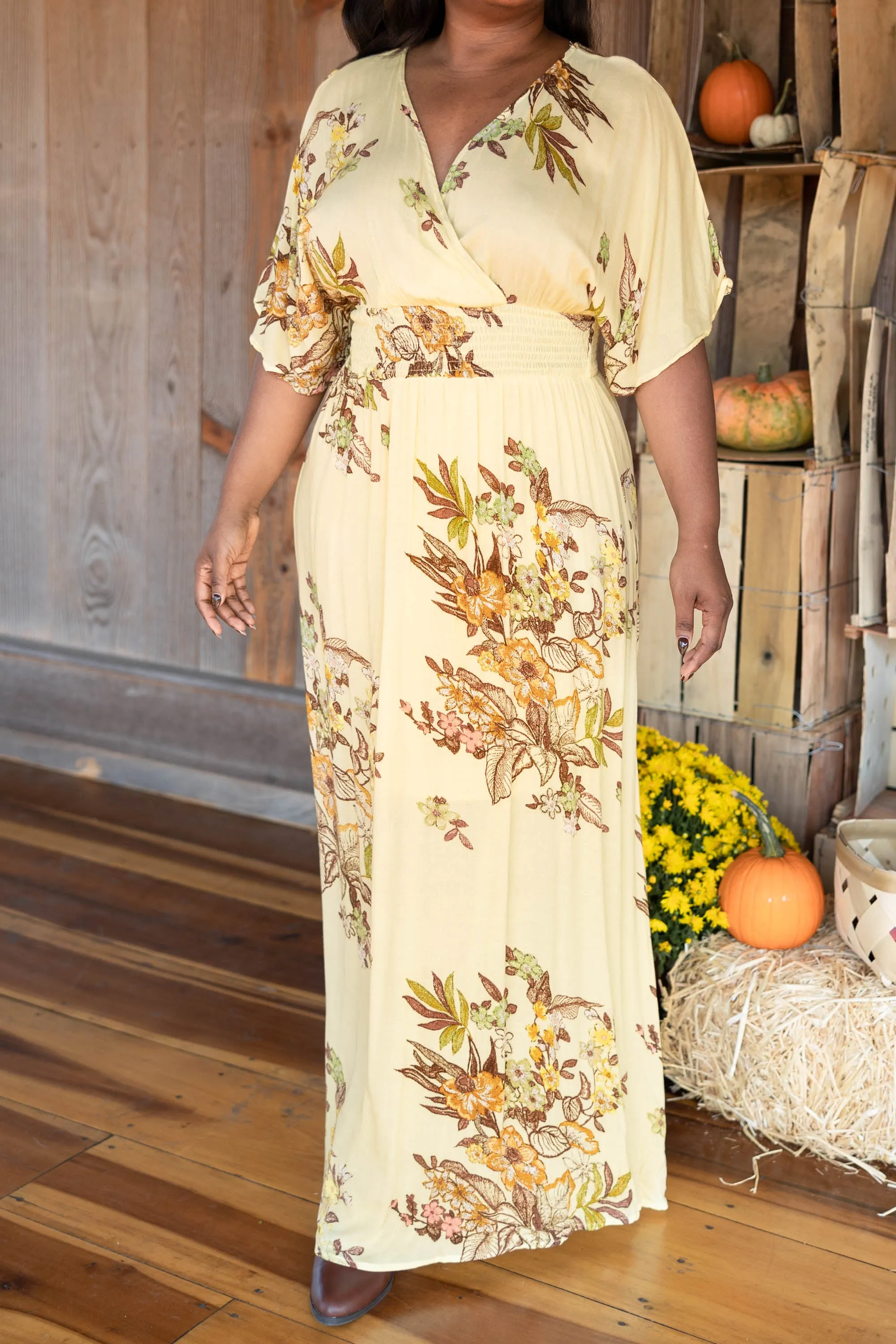 In A Dreamlike State Maxi Dress, Yellow