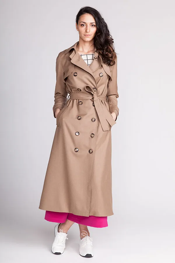 Isla Trench Coat - PDF Pattern - Named Clothing