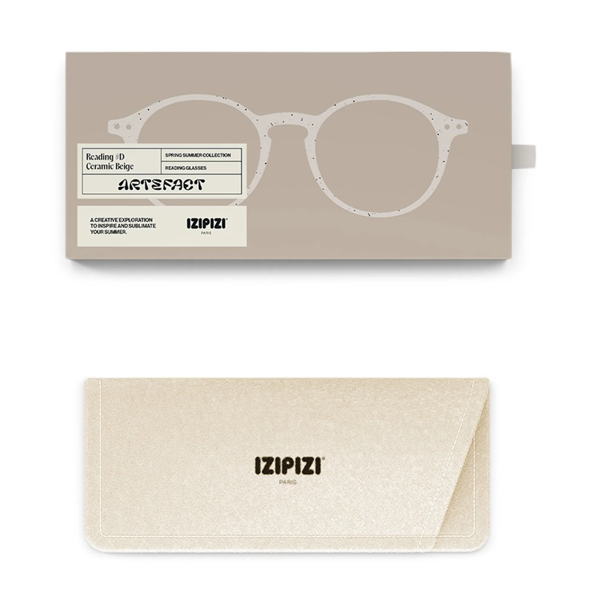 IZIPIZI Artefact Reading Glasses #D