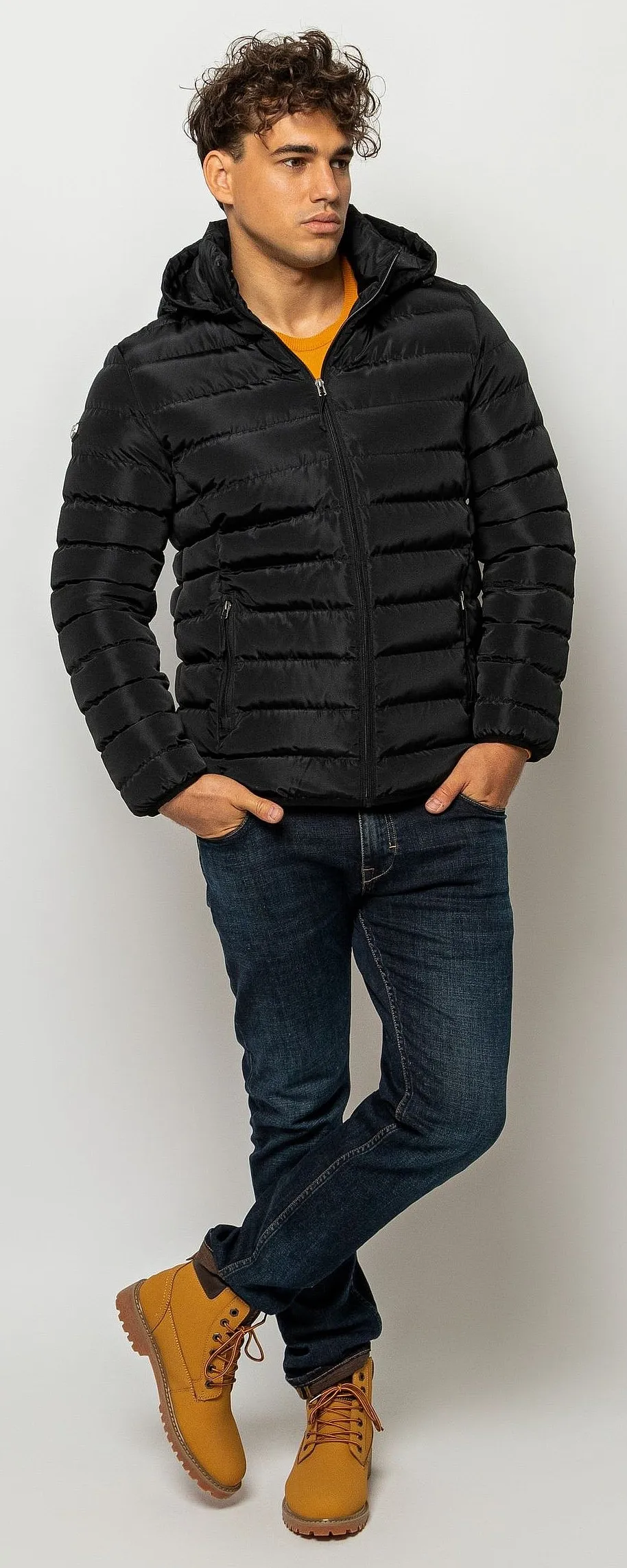 jacket Heavy Tools Nack23 - Black - men´s