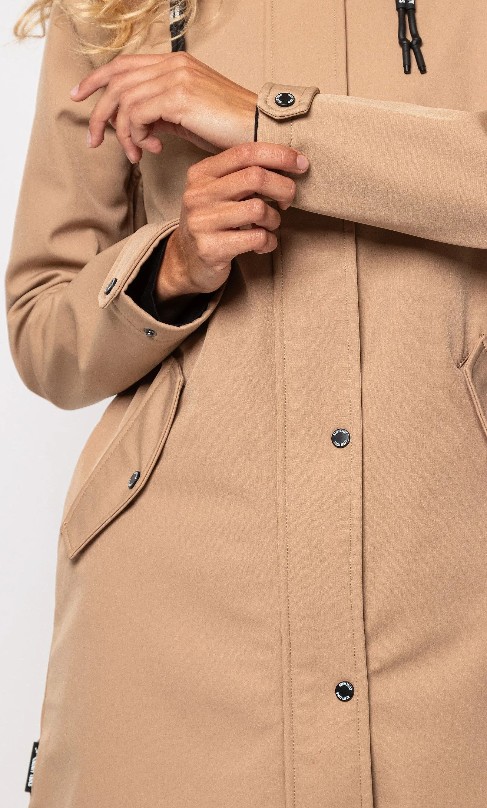 jacket Heavy Tools Nagoya - Beige - women´s