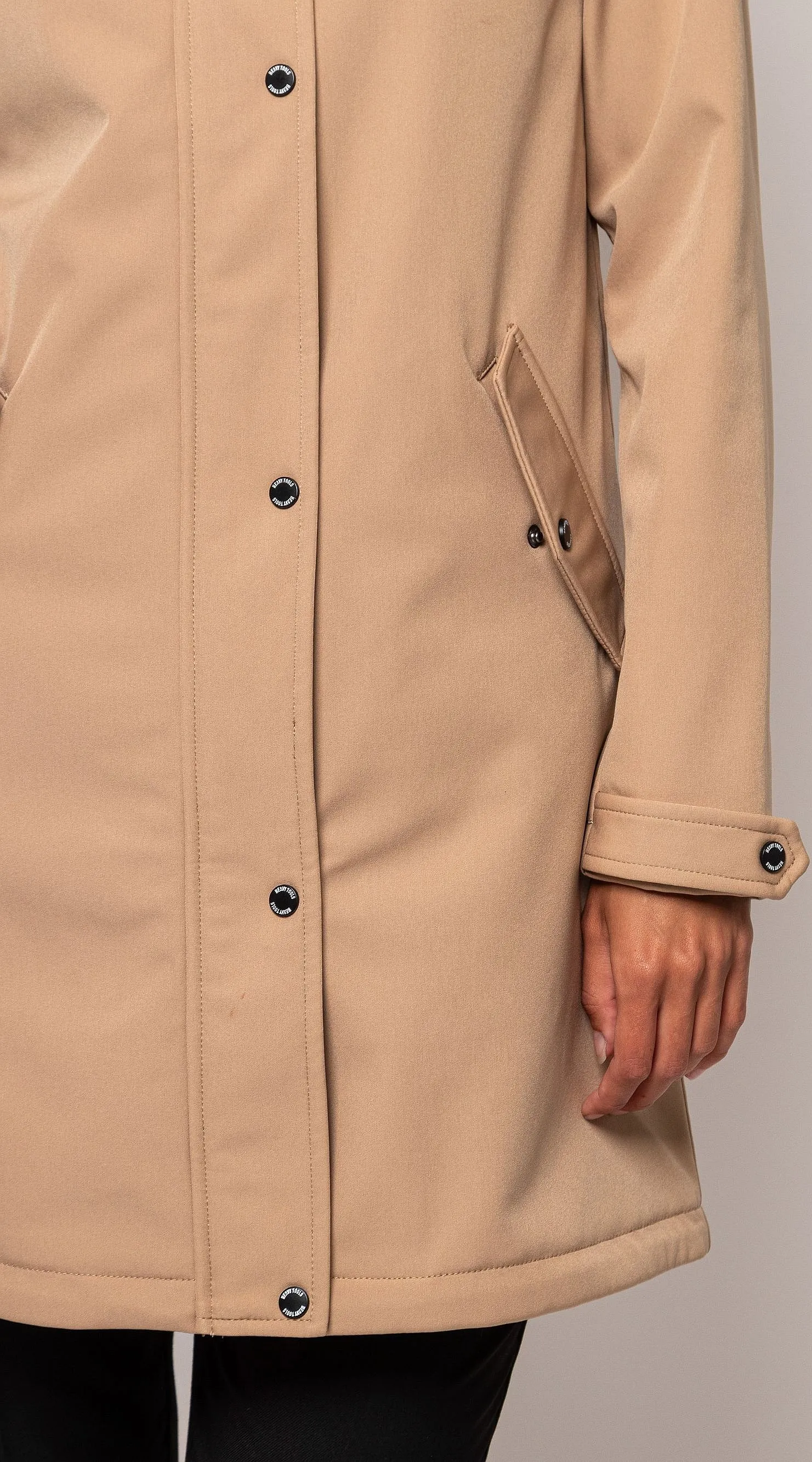 jacket Heavy Tools Nagoya - Beige - women´s