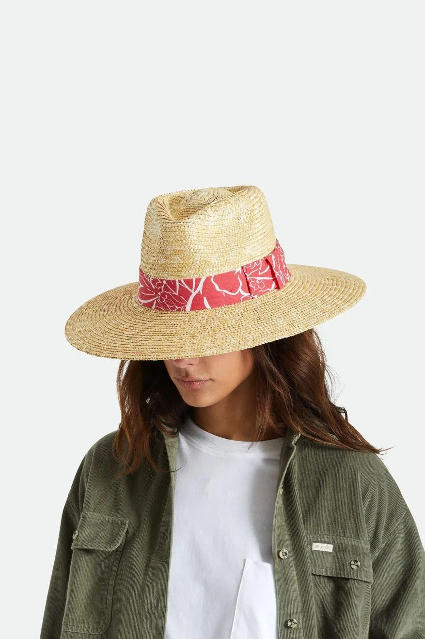 Joanna Hat - Honey/Aloha Red